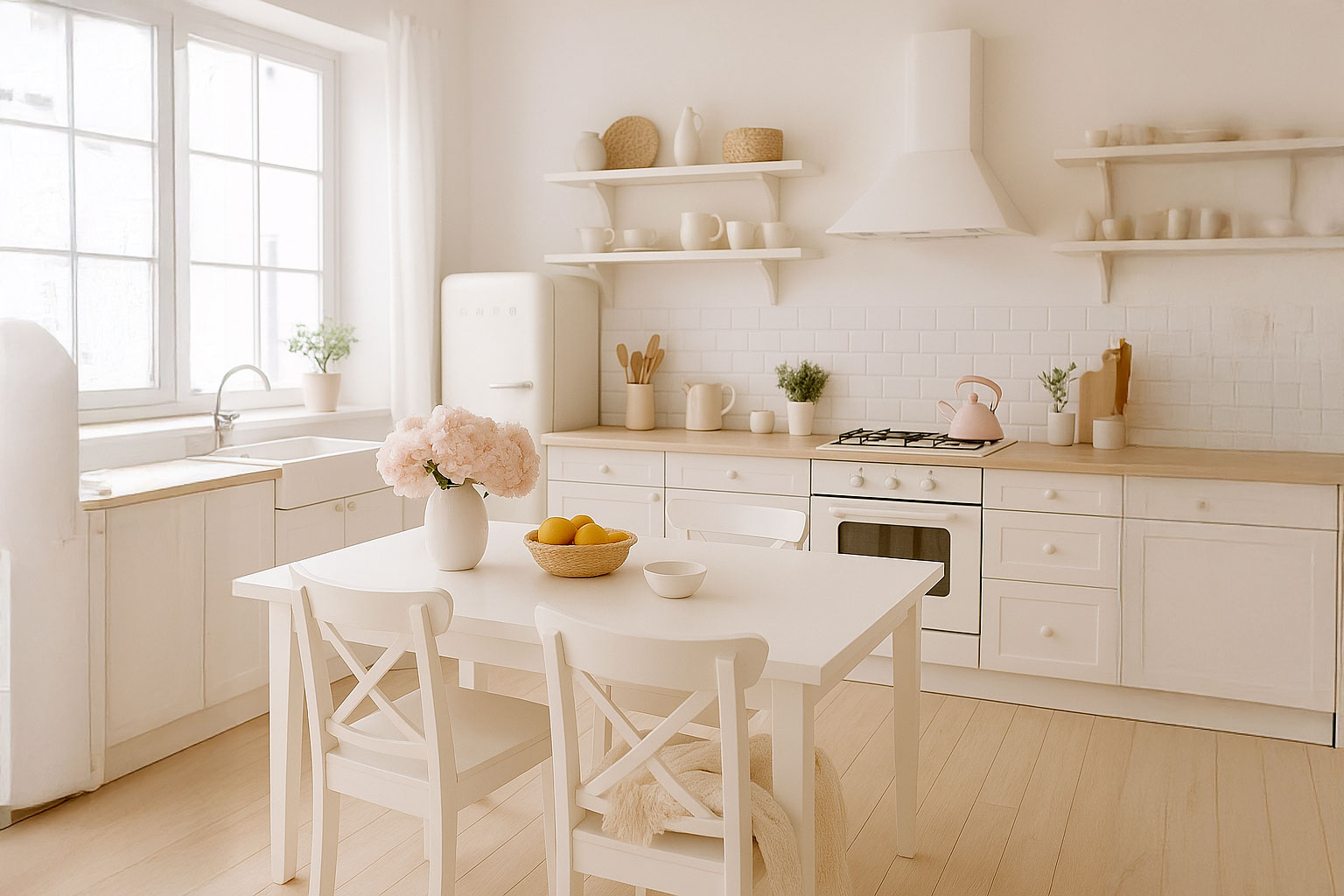 白を基調とした家づくり